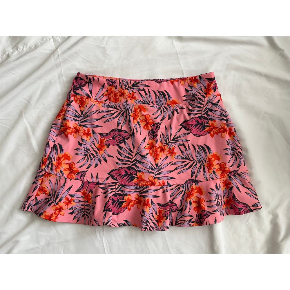 Tropical Floral Tommy Bahama Golf Skort Size Medium